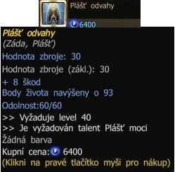 plast odvahy